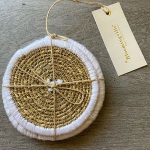 Woven Seagrass Coasters